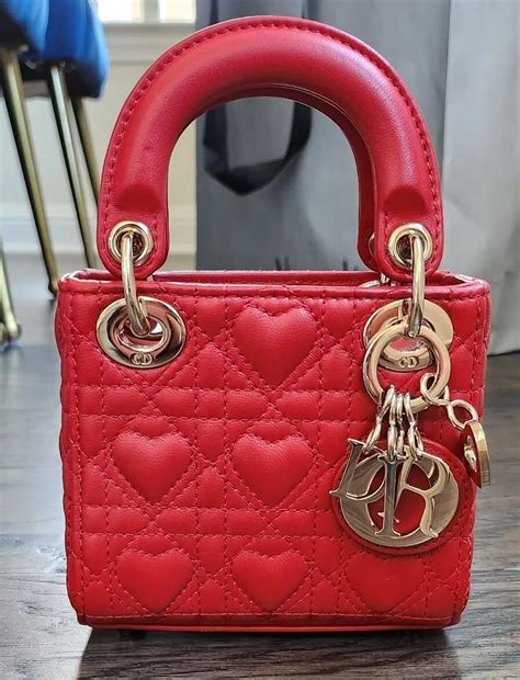 dior heart shaped bag|lady dior heart bag.